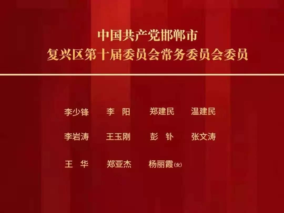 邯郸最新人事任免动态