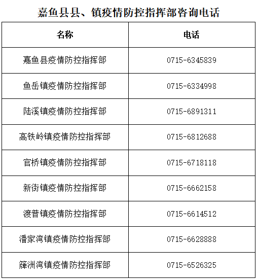 嘉鱼县防疫措施最新动态与进展报告